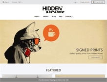 Tablet Screenshot of hiddenmoves.com